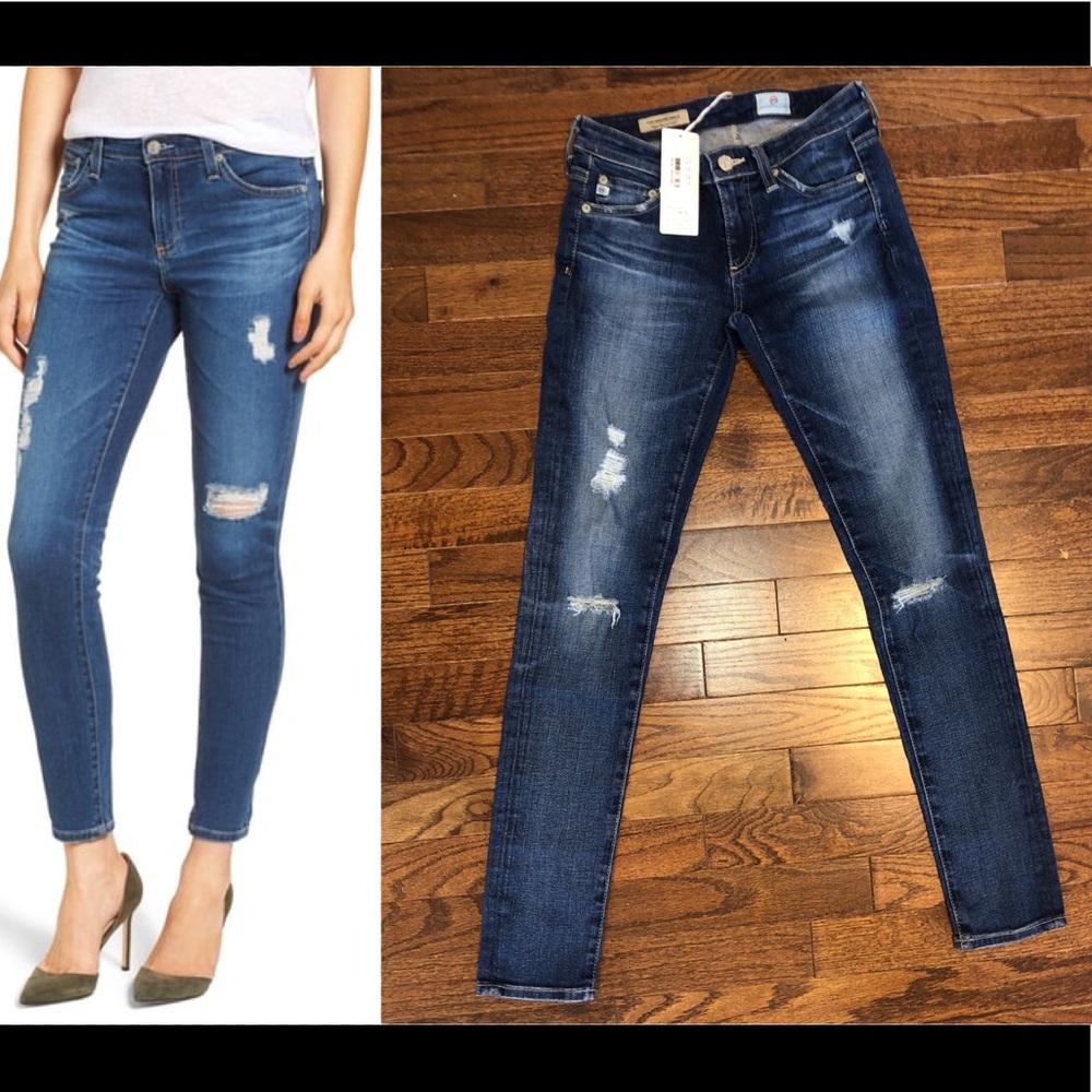 (NWT) AG ‘Legging Ankle Super Skinny Jeans’ sz 23